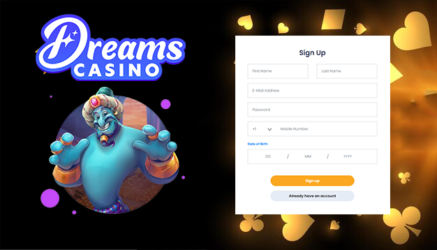 Dreams Casino sign up
